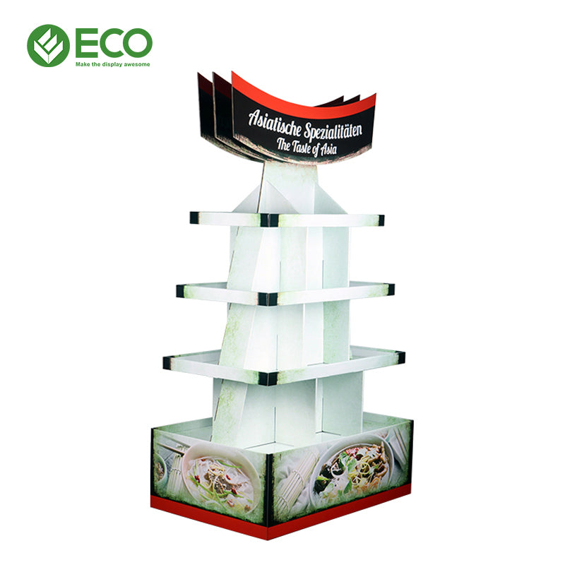 Ship And Train Shaped Holiday Promotion Display Rack