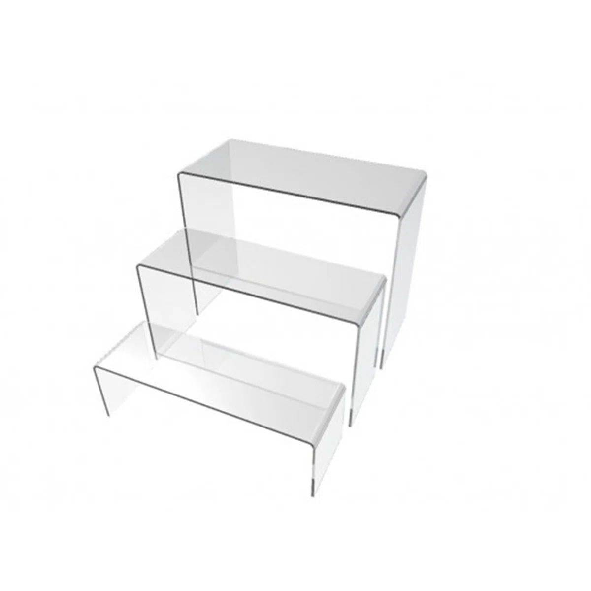 Clear Foldable Storage Bins with Doors and Wheels - Stackable Plastic Organizer Box for Home & Retail