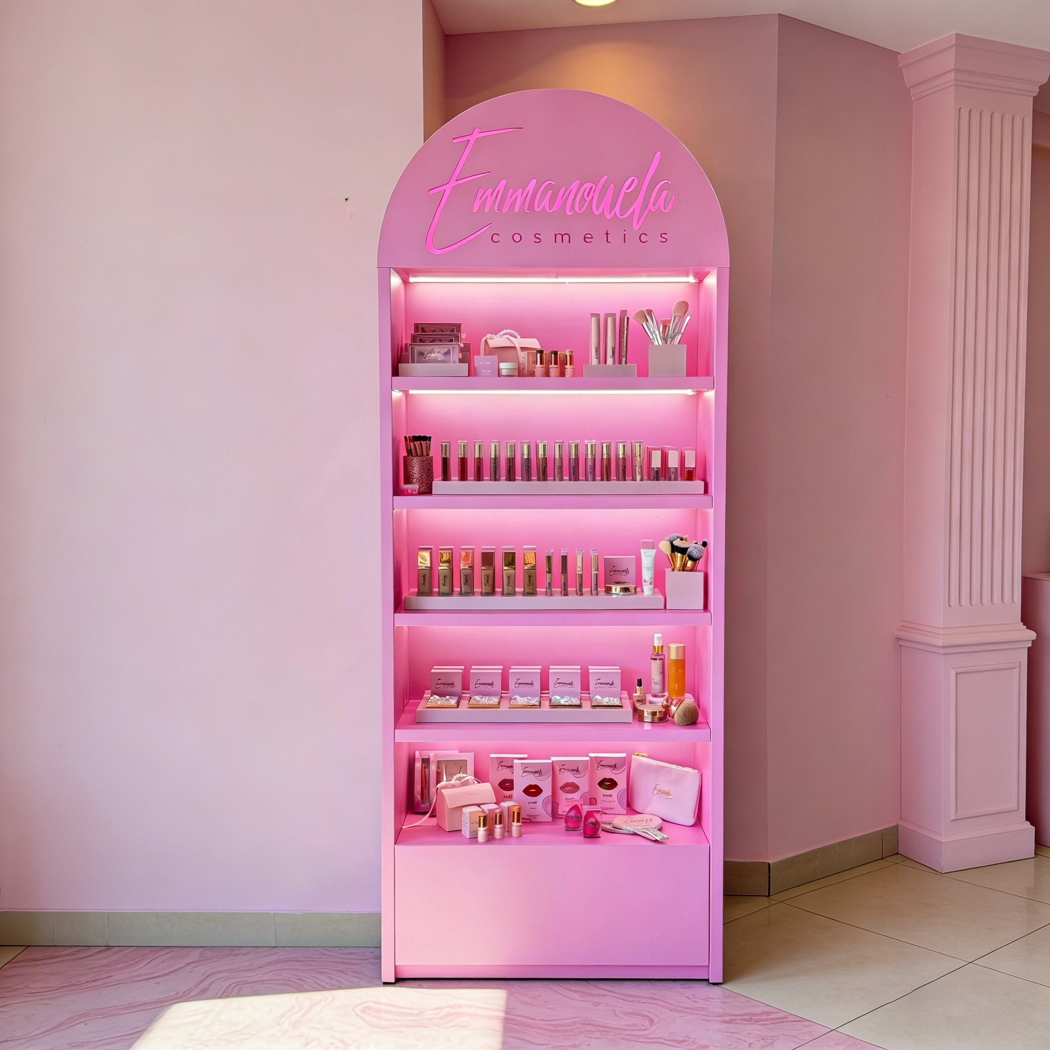 High-End Exquisite Cosmetics Display Stand