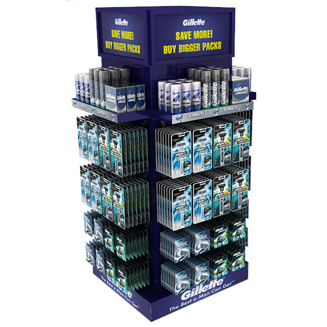 Customized PVC Plastic Retail Promotion Display Rack