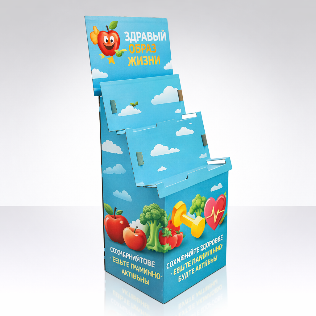 POP Floor Display for Household