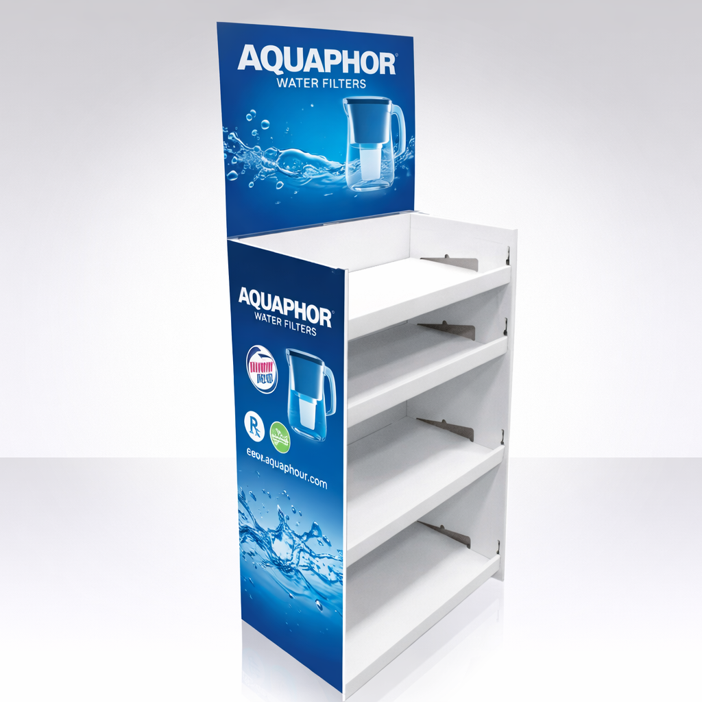 POP Floor Display for Household