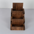 Wood Grain Desktop Display Stand
