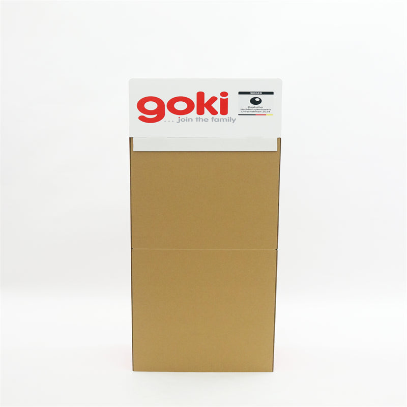 Custom Red Brand Display Rack