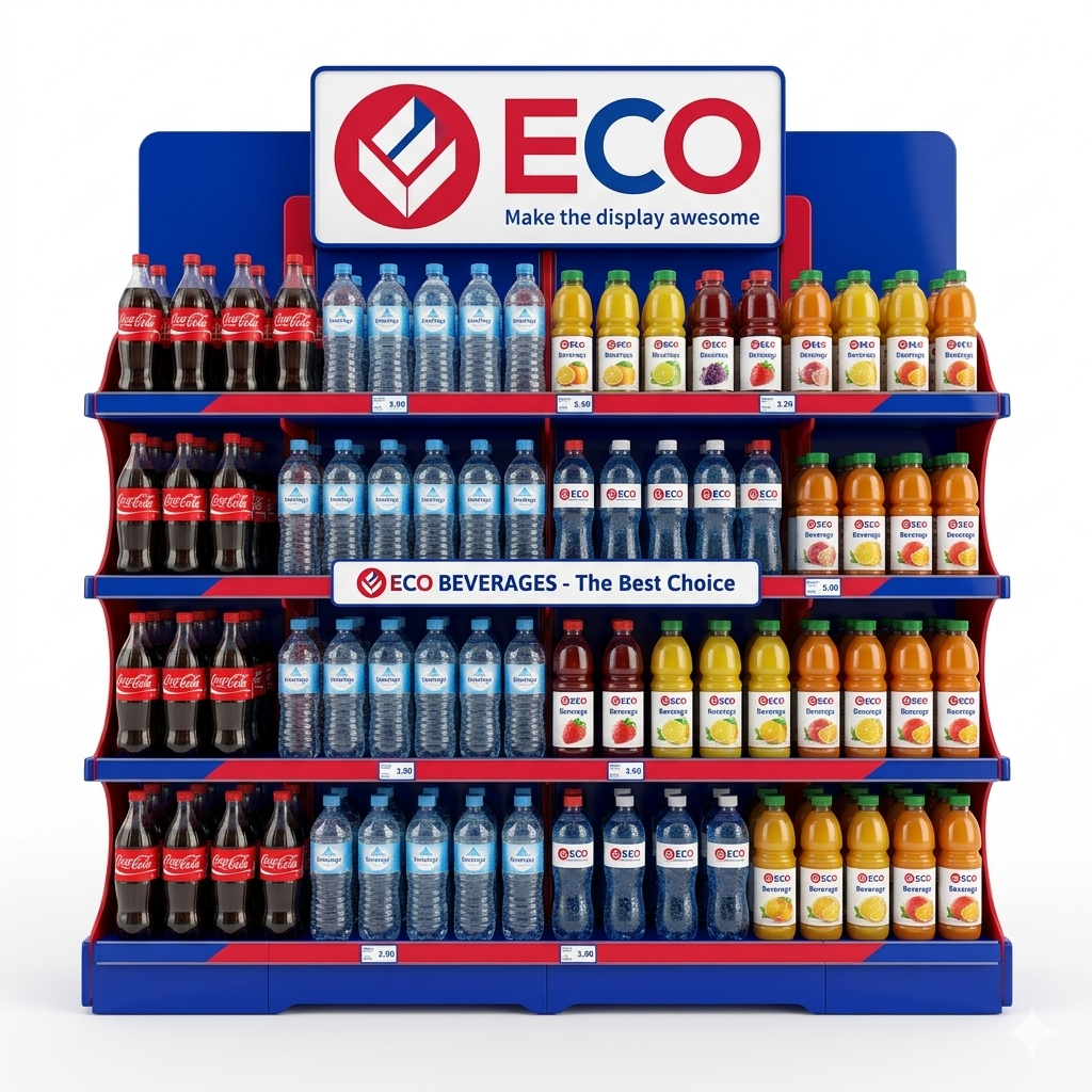 PVC Display Shelf – Custom Design Wholesale