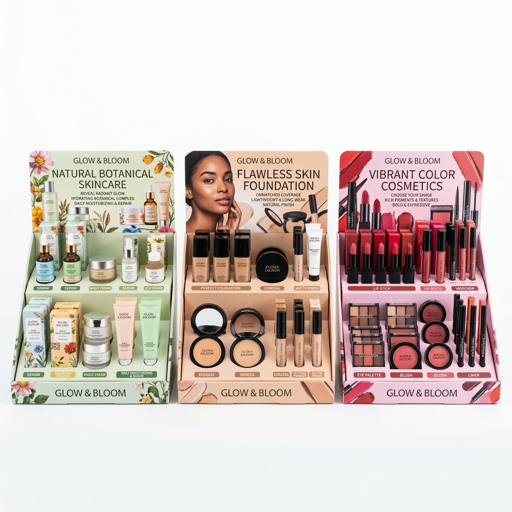 High-End Exquisite Cosmetics Display Stand