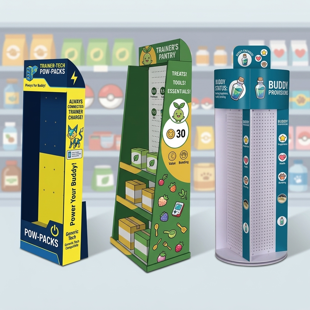 pokemoned display stand