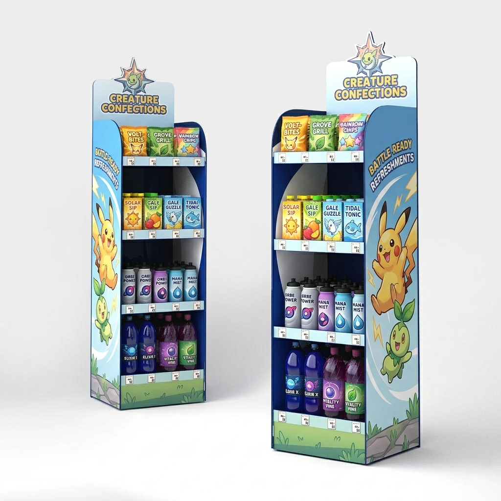 pokemoned display stand