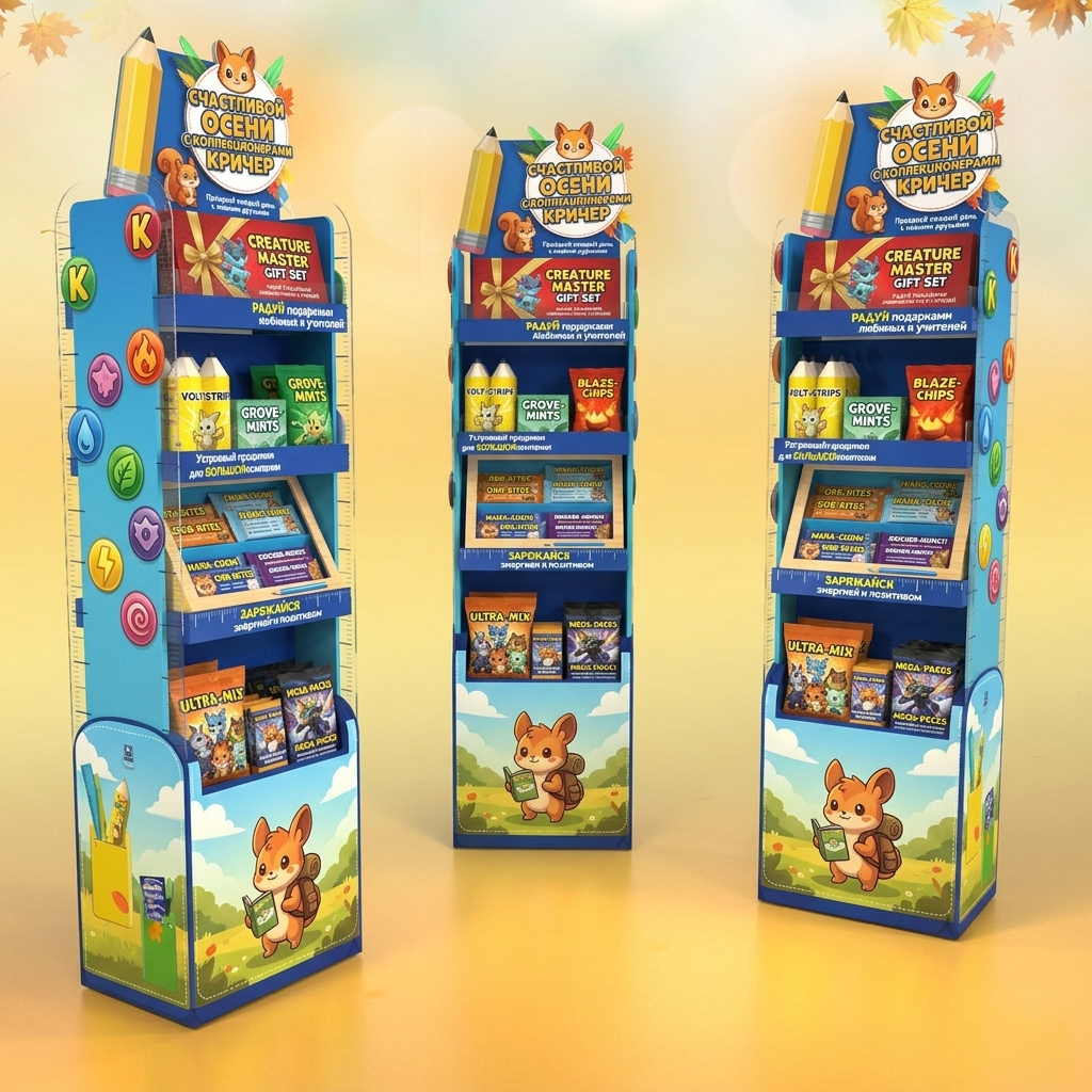 pokemoned display stand