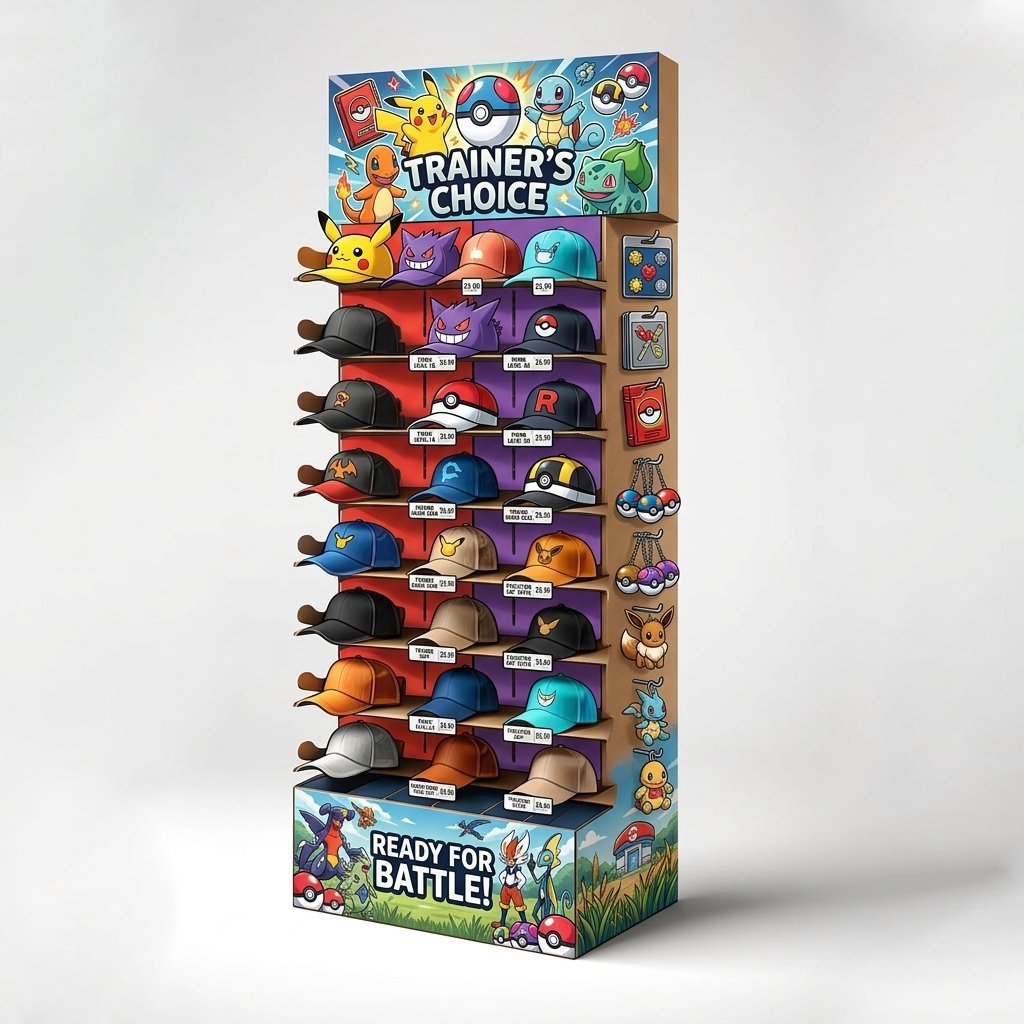 pokemoned display stand