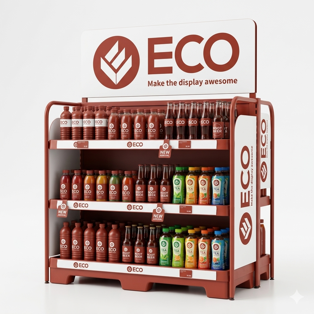 Lightweight PVC Display Rack | Wholesale & Custom