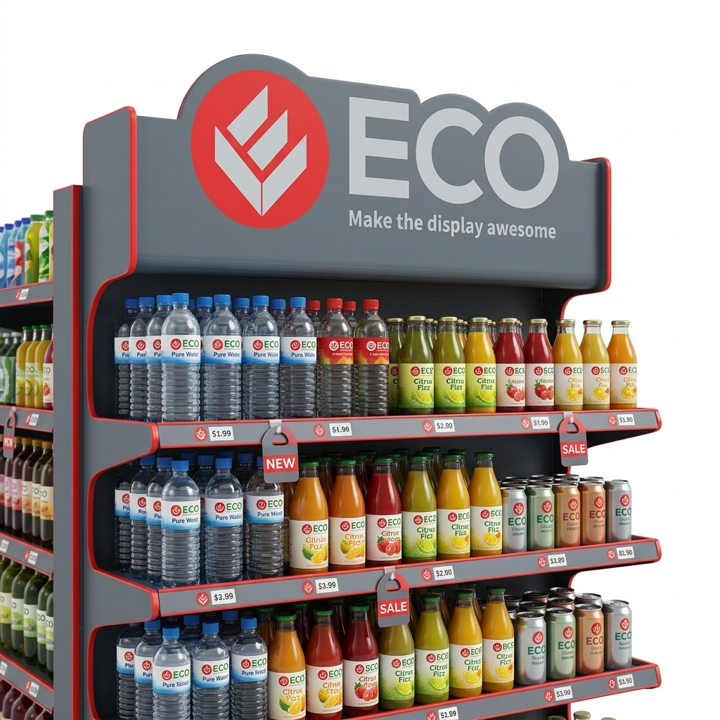 Lightweight PVC Display Rack | Wholesale & Custom