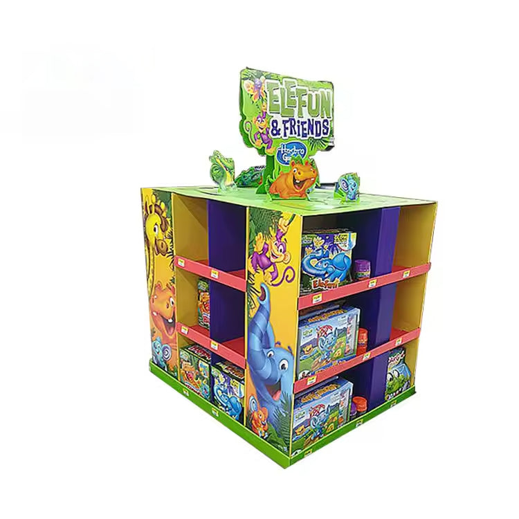 Supermarket Snacks, Clothing, and Daily Necessities Promotional Pallet Display