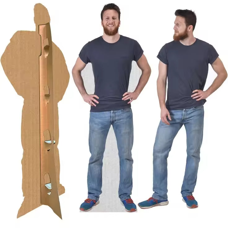 Humanoid Standee Advertising Display For Exhibition Use