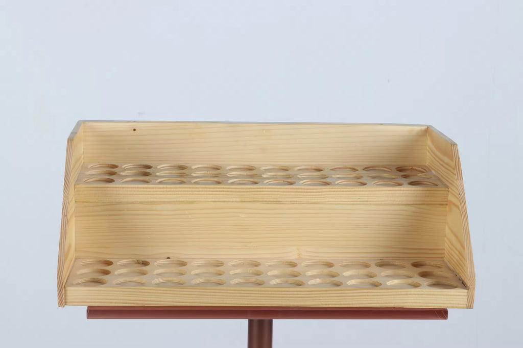 Wooden Display Stand for Cosmetics and Perfumes