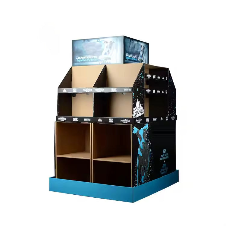 Supermarket Snacks, Clothing, and Daily Necessities Promotional Pallet Display