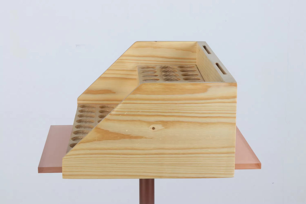 Wooden Display Stand for Cosmetics and Perfumes