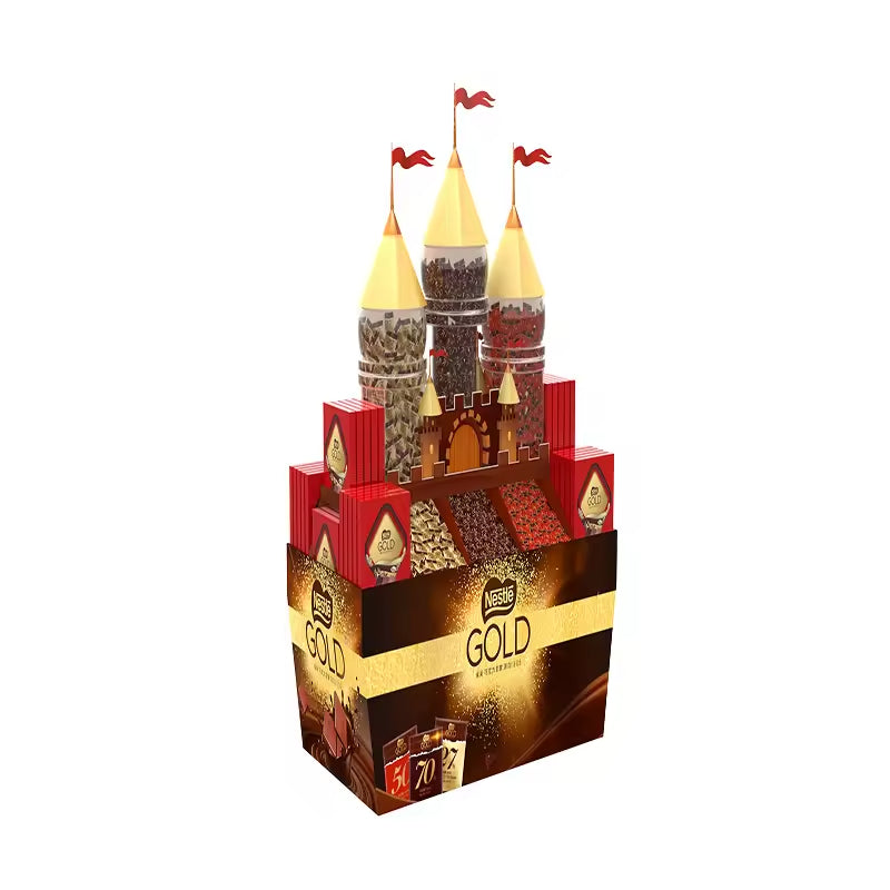 Large Train Castle Promotional Pallet Display