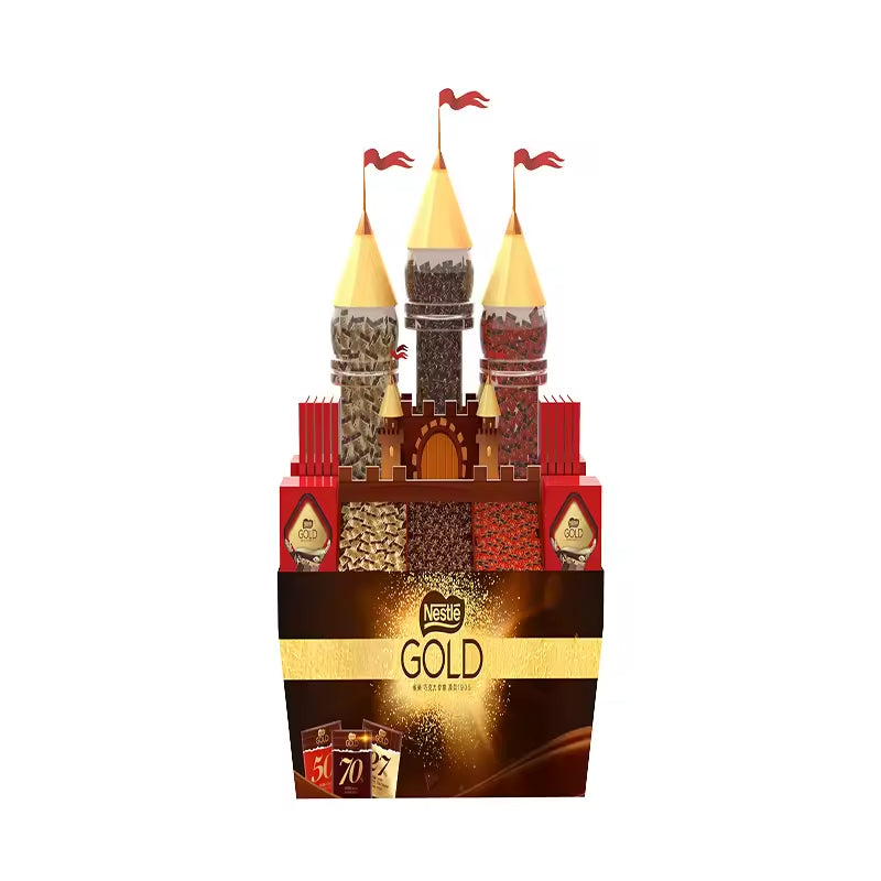 Large Train Castle Promotional Pallet Display