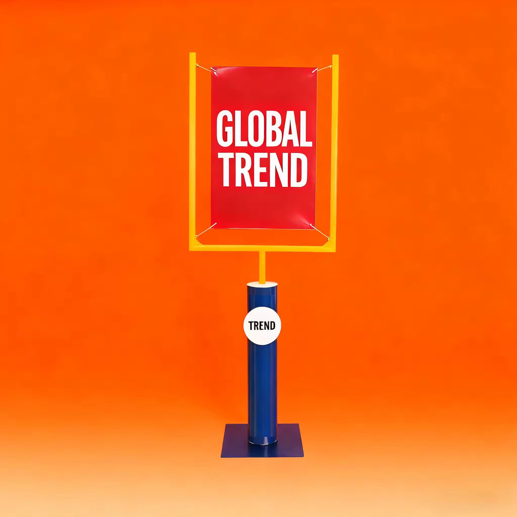 Metal Pole Frame Billboard