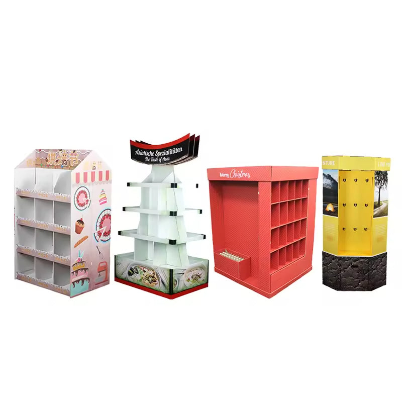 Supermarket Snacks, Clothing, and Daily Necessities Promotional Pallet Display