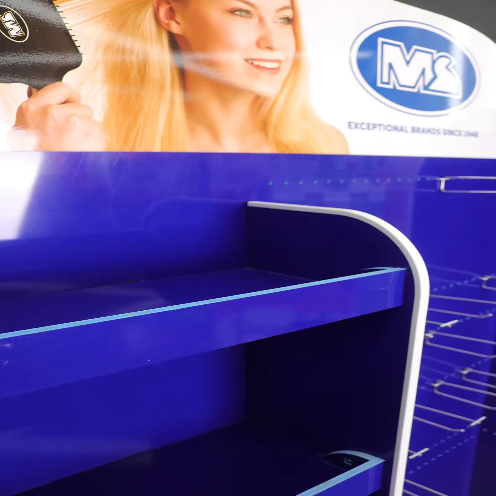 Large Acrylic Display Rack With Hooks