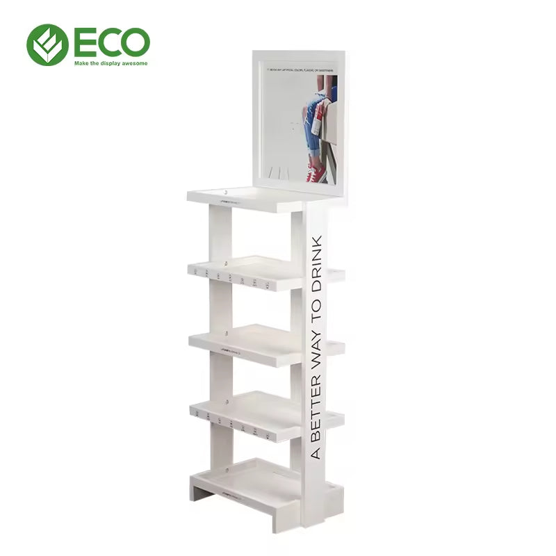 High-End Wooden Display Rack