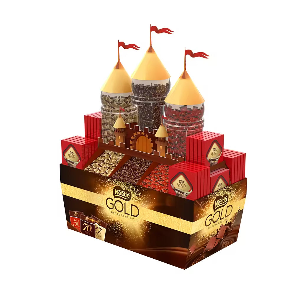 Large Train Castle Promotional Pallet Display