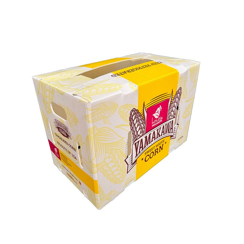 Corn Vegetable Packaging Box Turnover Box Hollow Board Material