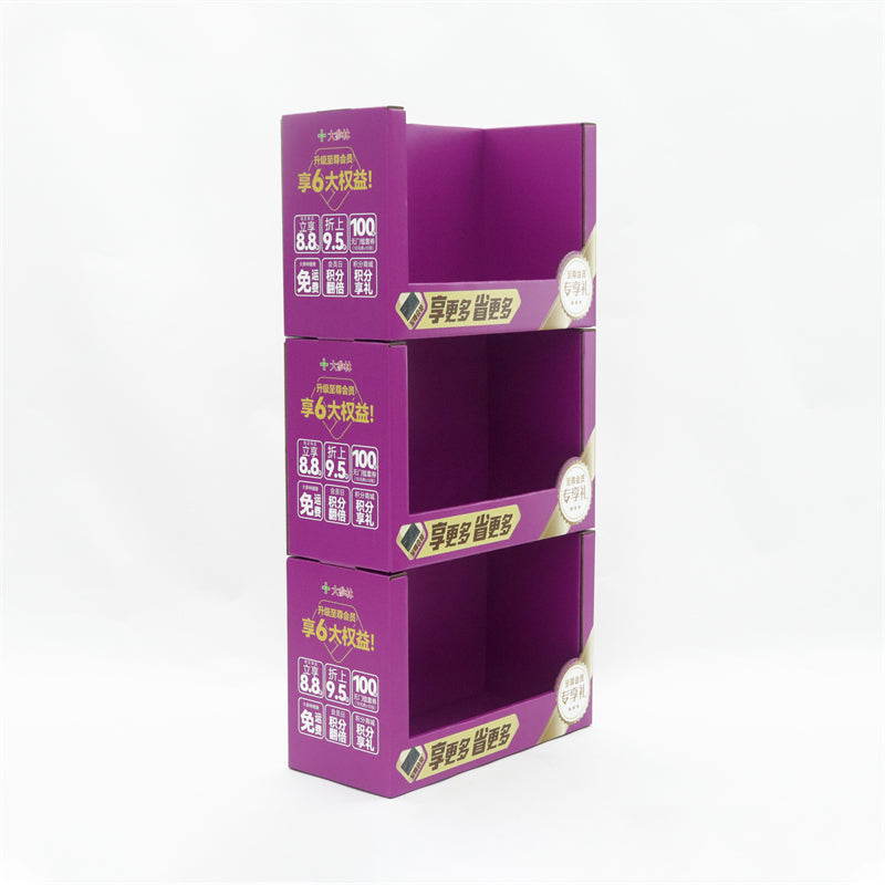 Three-Tier Liquid Laundry Detergent Small Pdq Display Rack