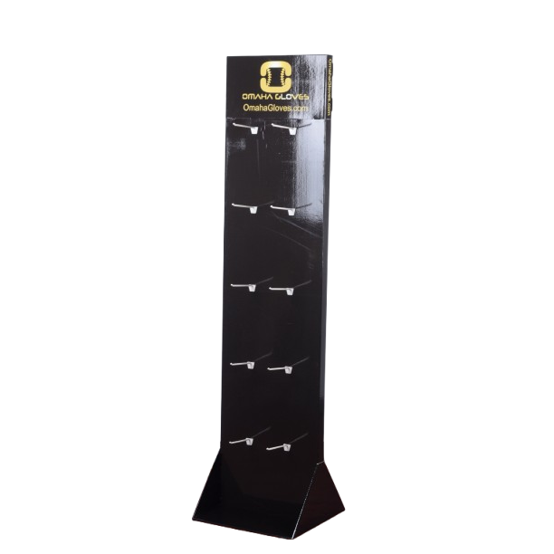 Source factory customized display rack with hooks