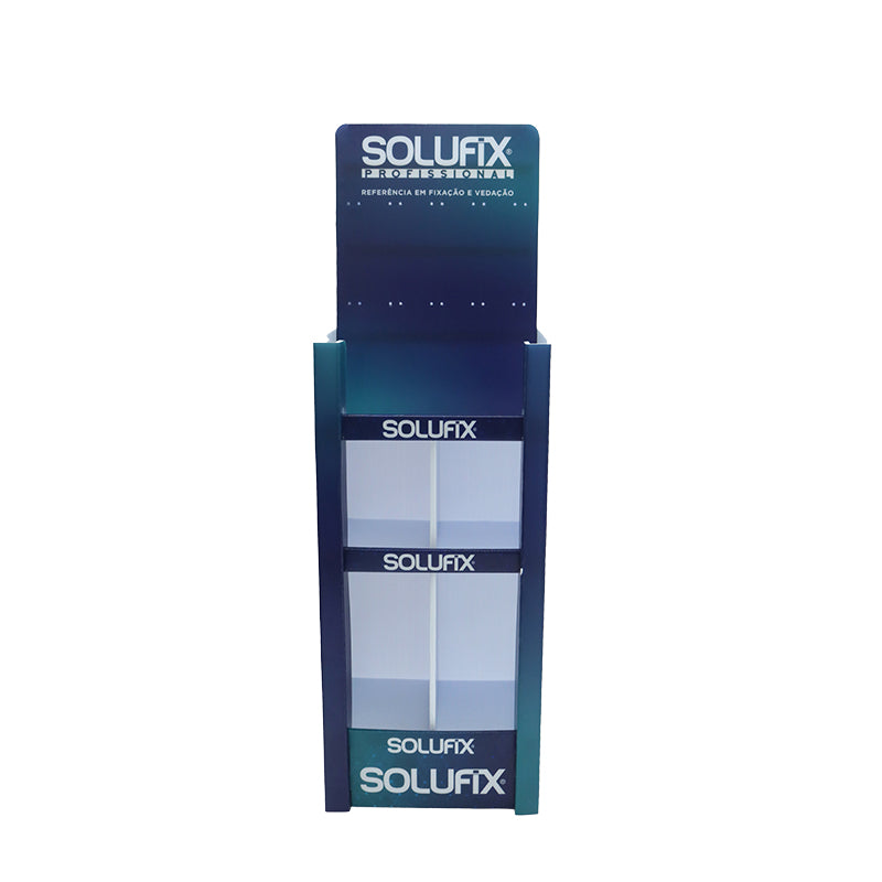 Hollow Board Material Beverage Display Rack