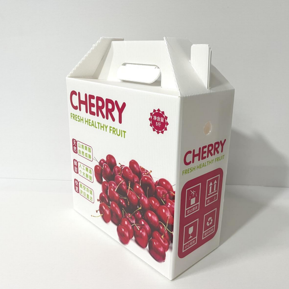 Food And Beverage Packaging Box Turnover Crate Hollow Board Material