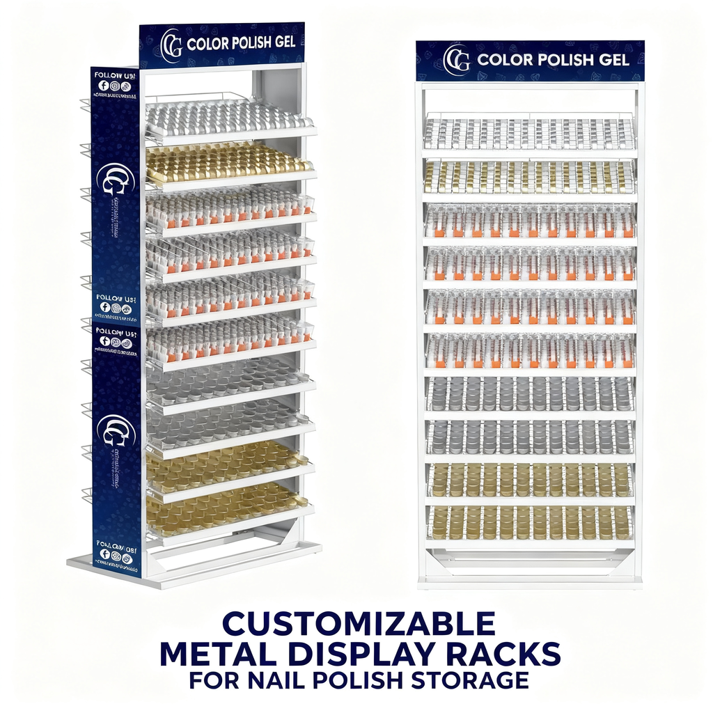 Supermarket Exhibition Perfume Display Rack