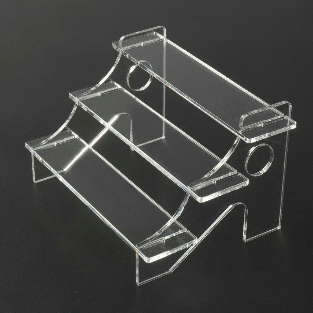 Clear Foldable Storage Bins with Doors and Wheels - Stackable Plastic Organizer Box for Home & Retail