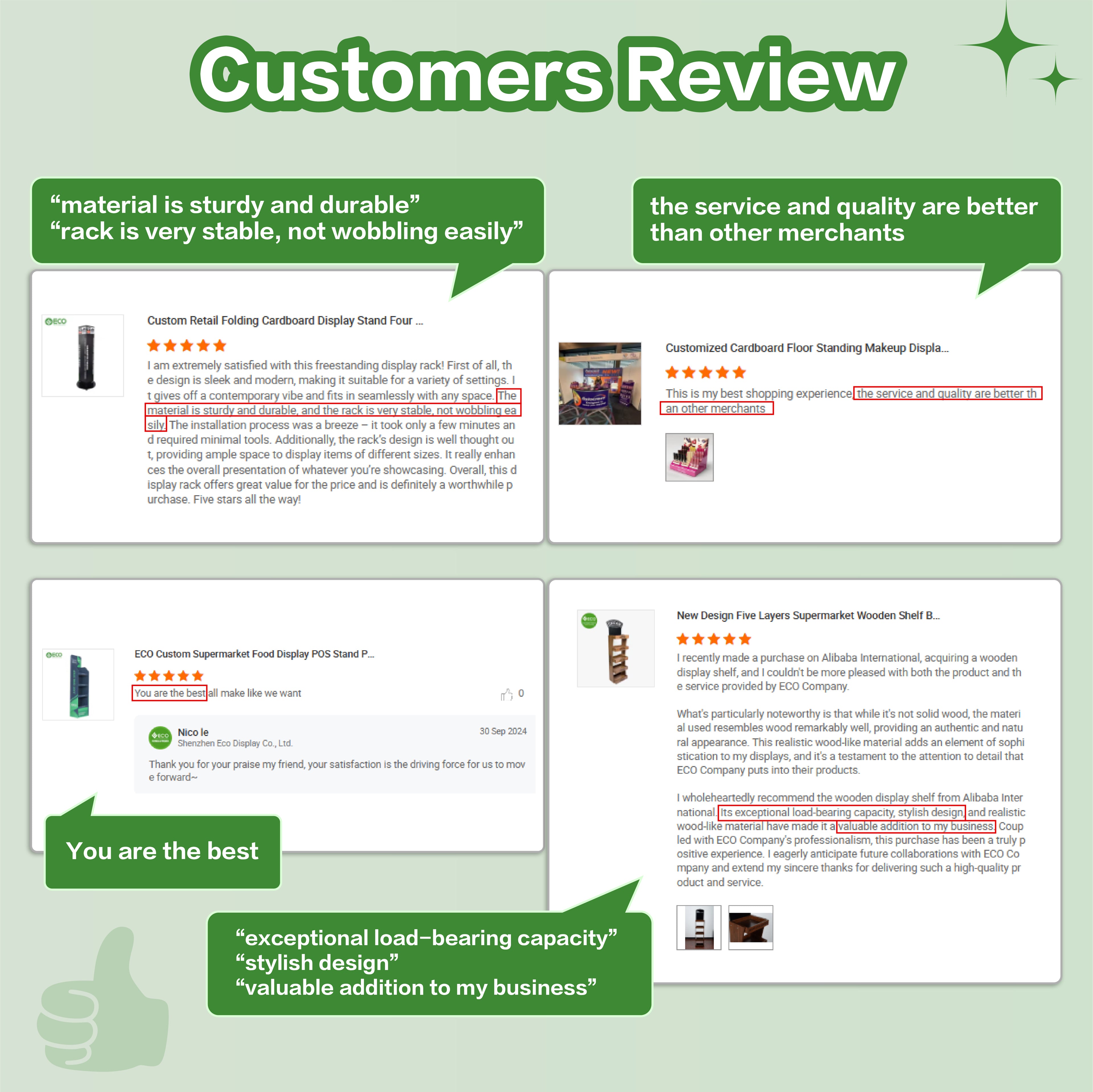 Custom Cosmetics Display Stand