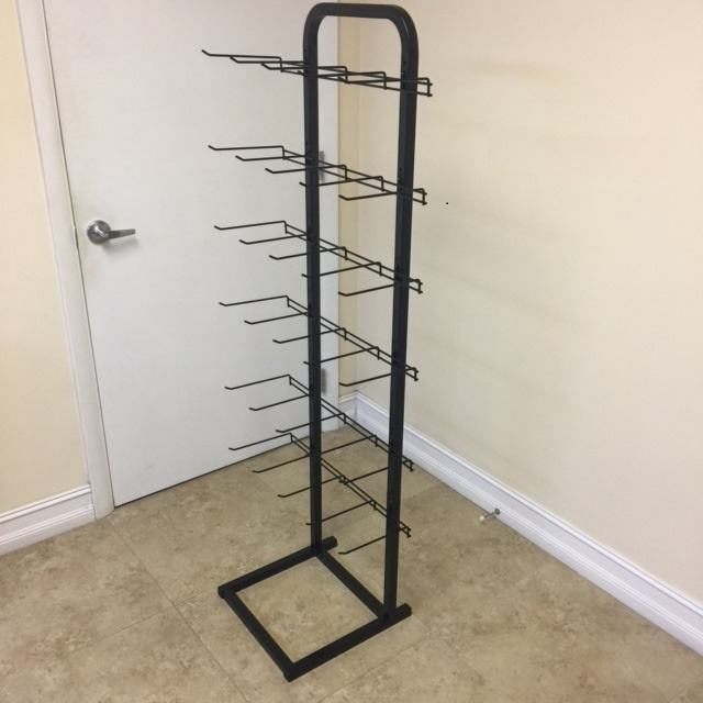 Metal Hook Supermarket Snack Display Rack