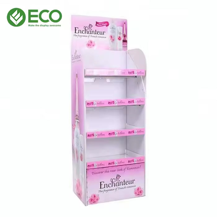 Automatically Assembled Beverage Display Rack That Forms In One Second