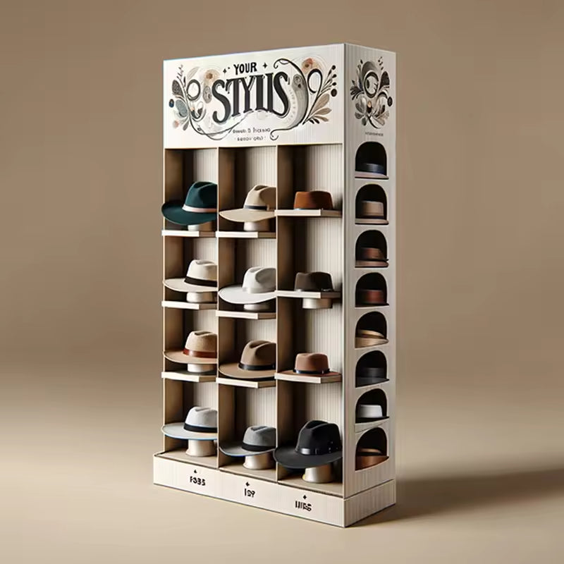 Easy To Assemble Hat Display Rack