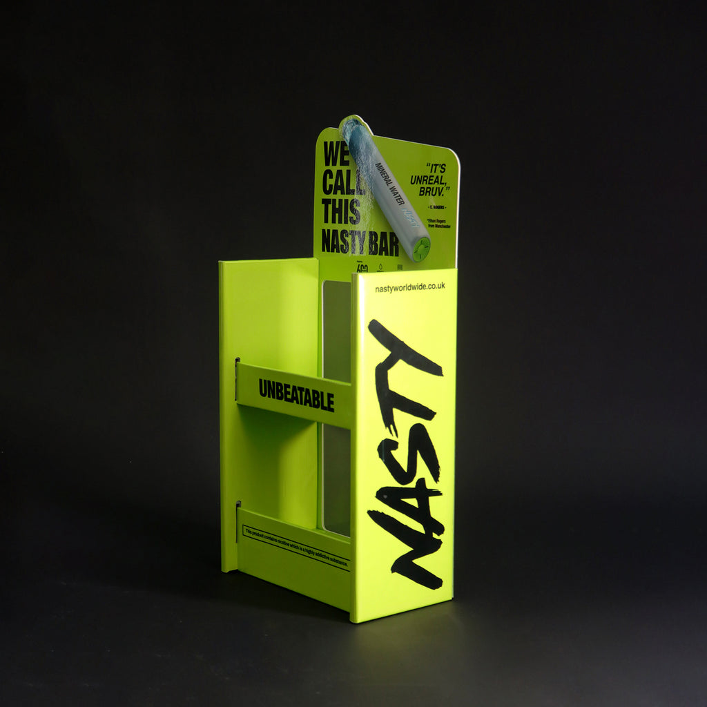 New cardboard material acrylic texture desktop display stand