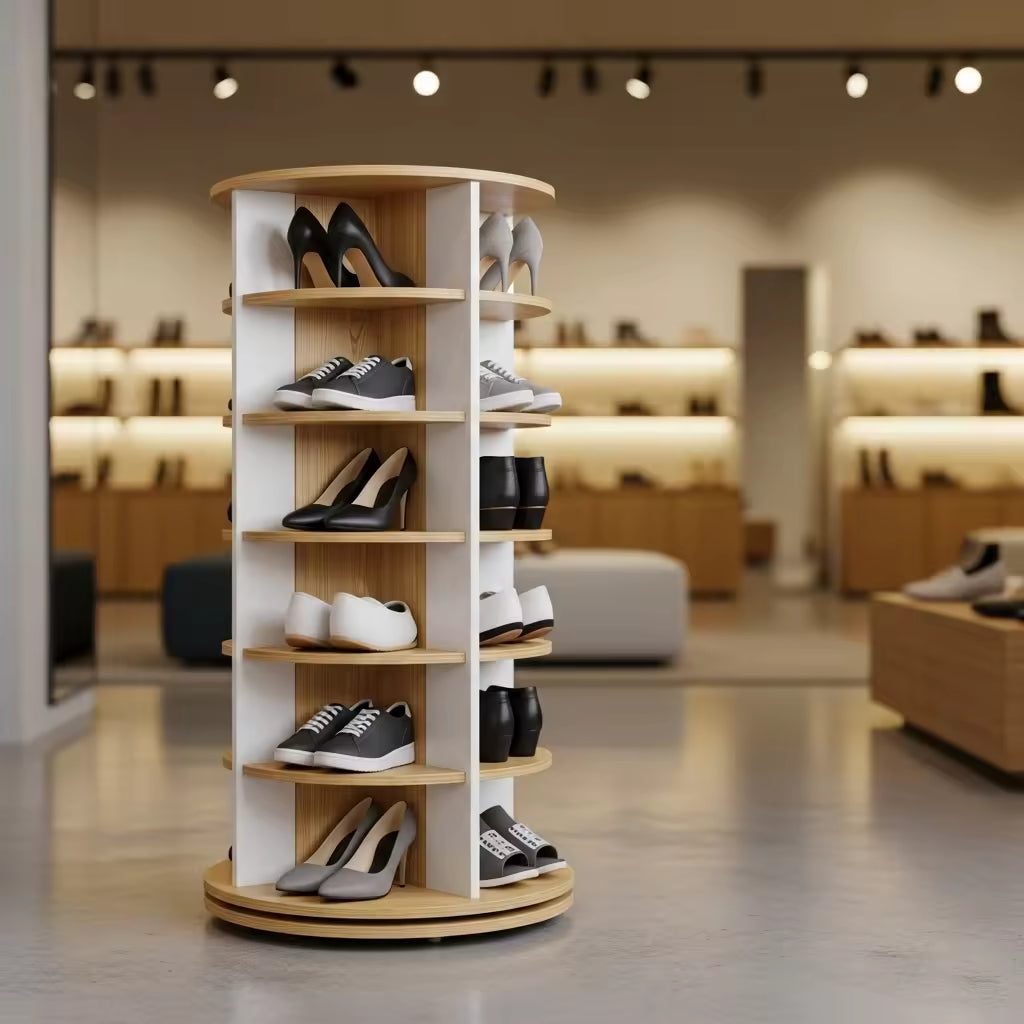 High End Shoe Acrylic Display Rack