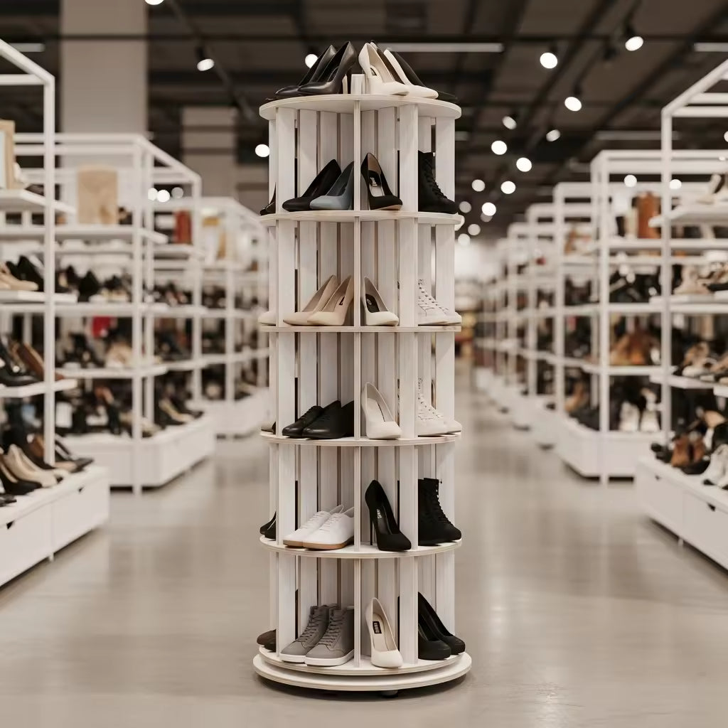 High End Shoe Acrylic Display Rack