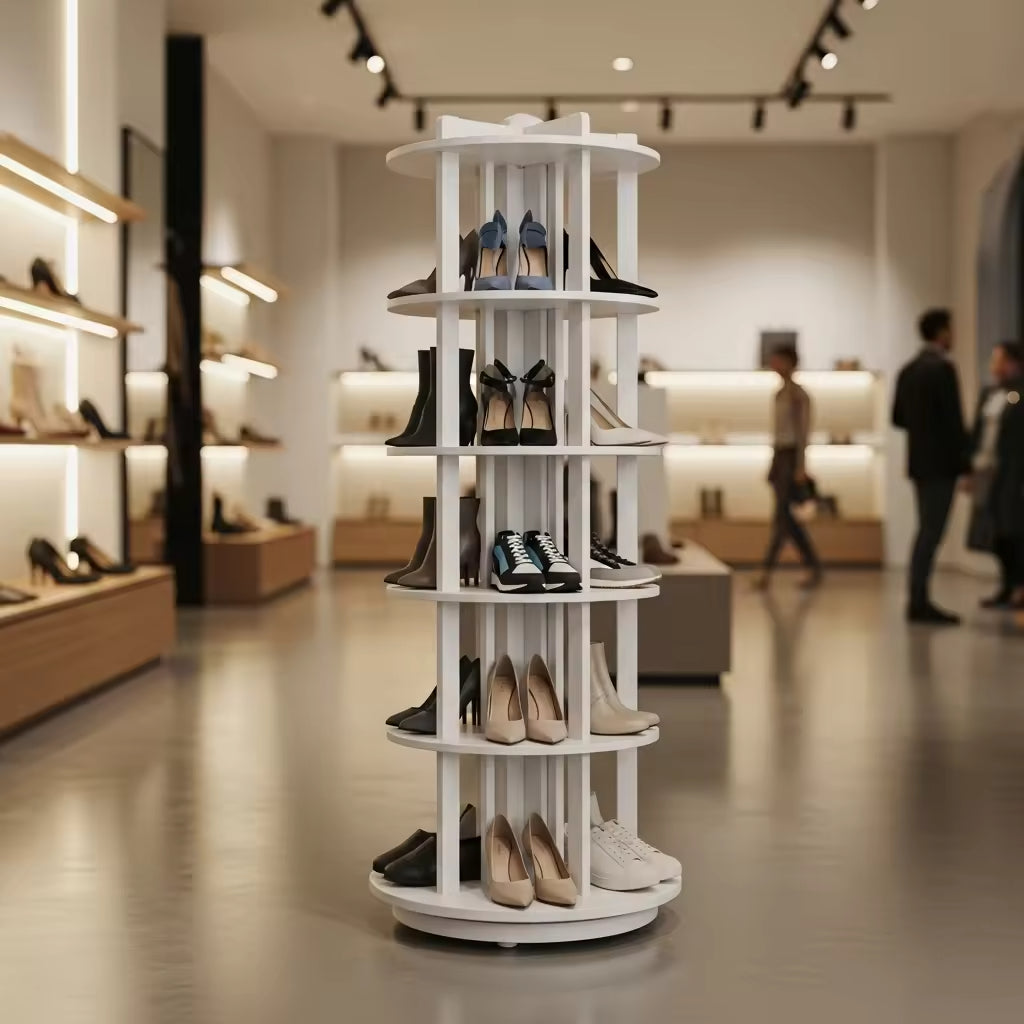 High End Shoe Acrylic Display Rack