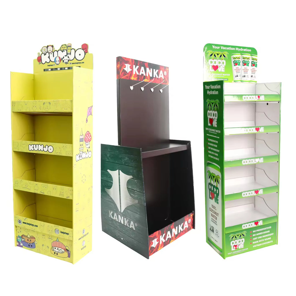 Easy To Assemble Display Rack For Snacks Potato Chips And Toys